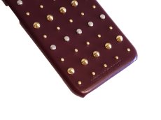 画像7: Studs iPhone case (BURGUNDY） (7)