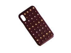 画像4: Studs iPhone case (BURGUNDY） (4)