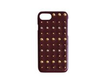 画像3: Studs iPhone case (BURGUNDY） (3)