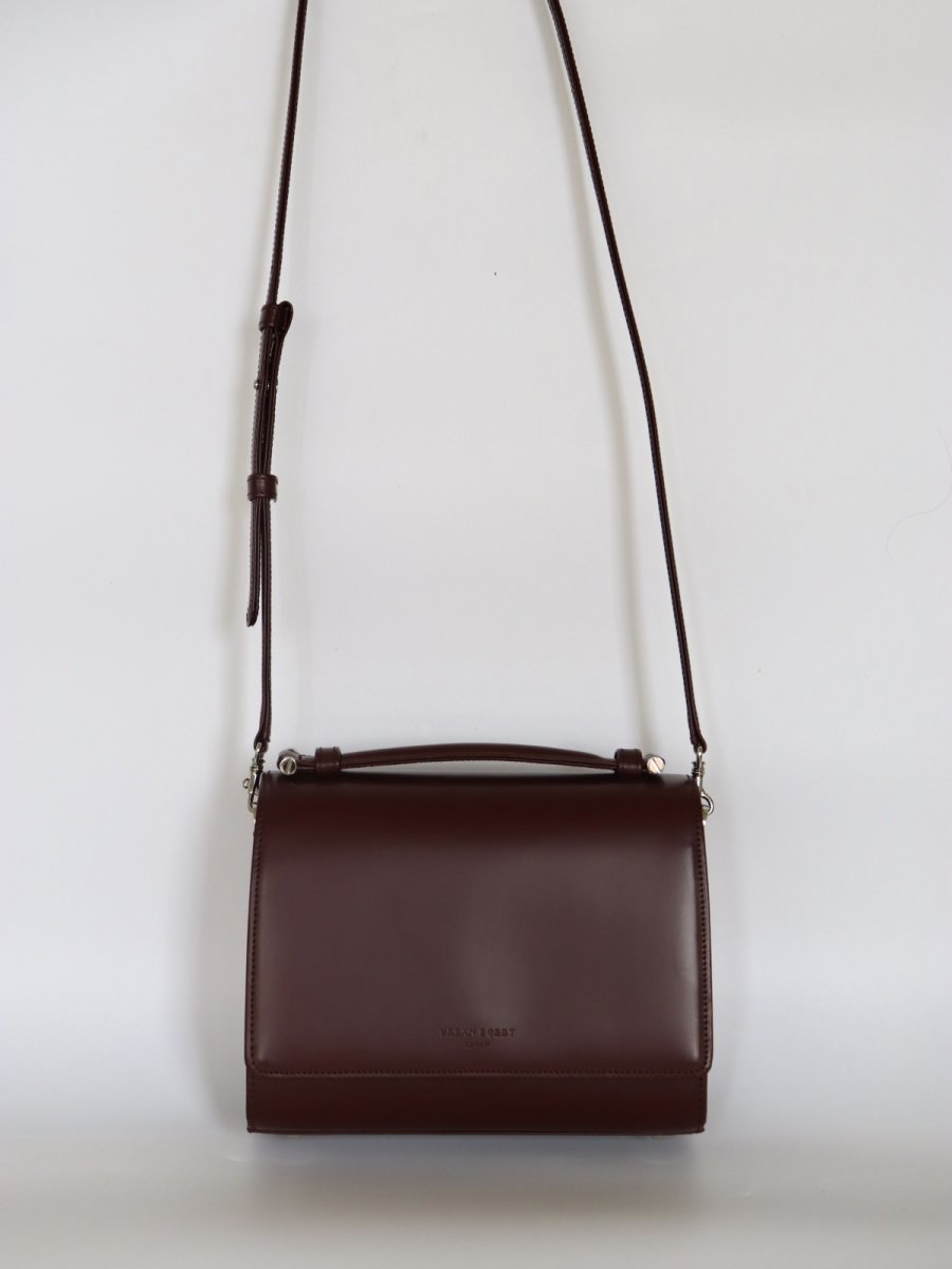 画像10: SAINT MARKS shoulder (BURGUNDY)/ガラスレザー (10)