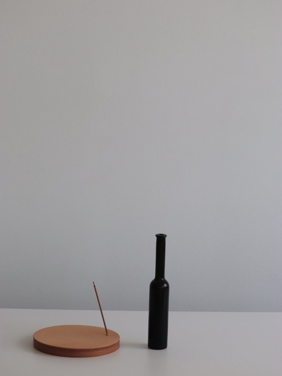 画像10: Nume leather tray/incense stand (LARGE) (10)