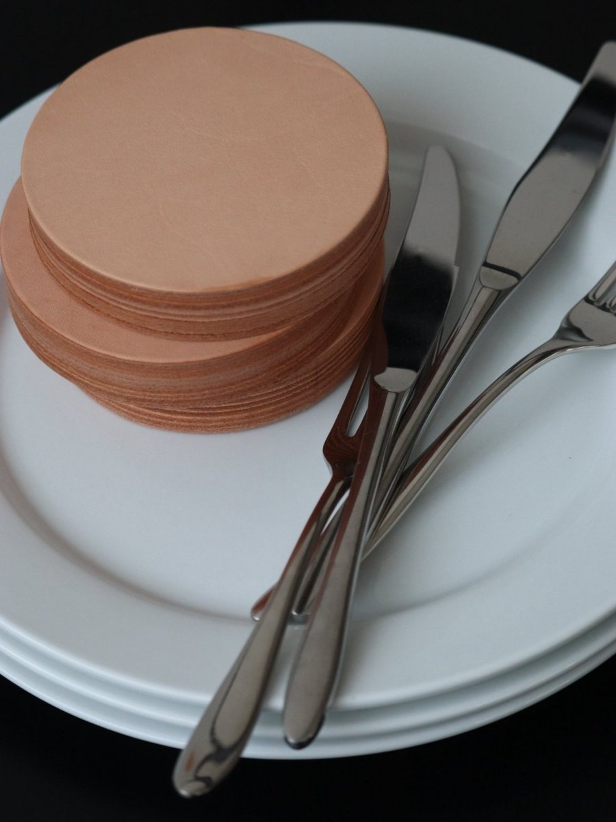 画像7: Nume leather tray/incense stand (MEDIUM) (7)