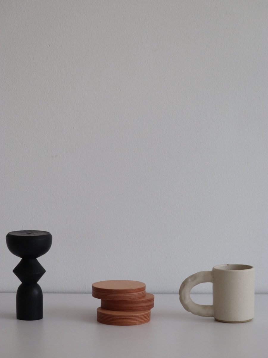 画像5: Nume leather tray/incense stand (MEDIUM) (5)