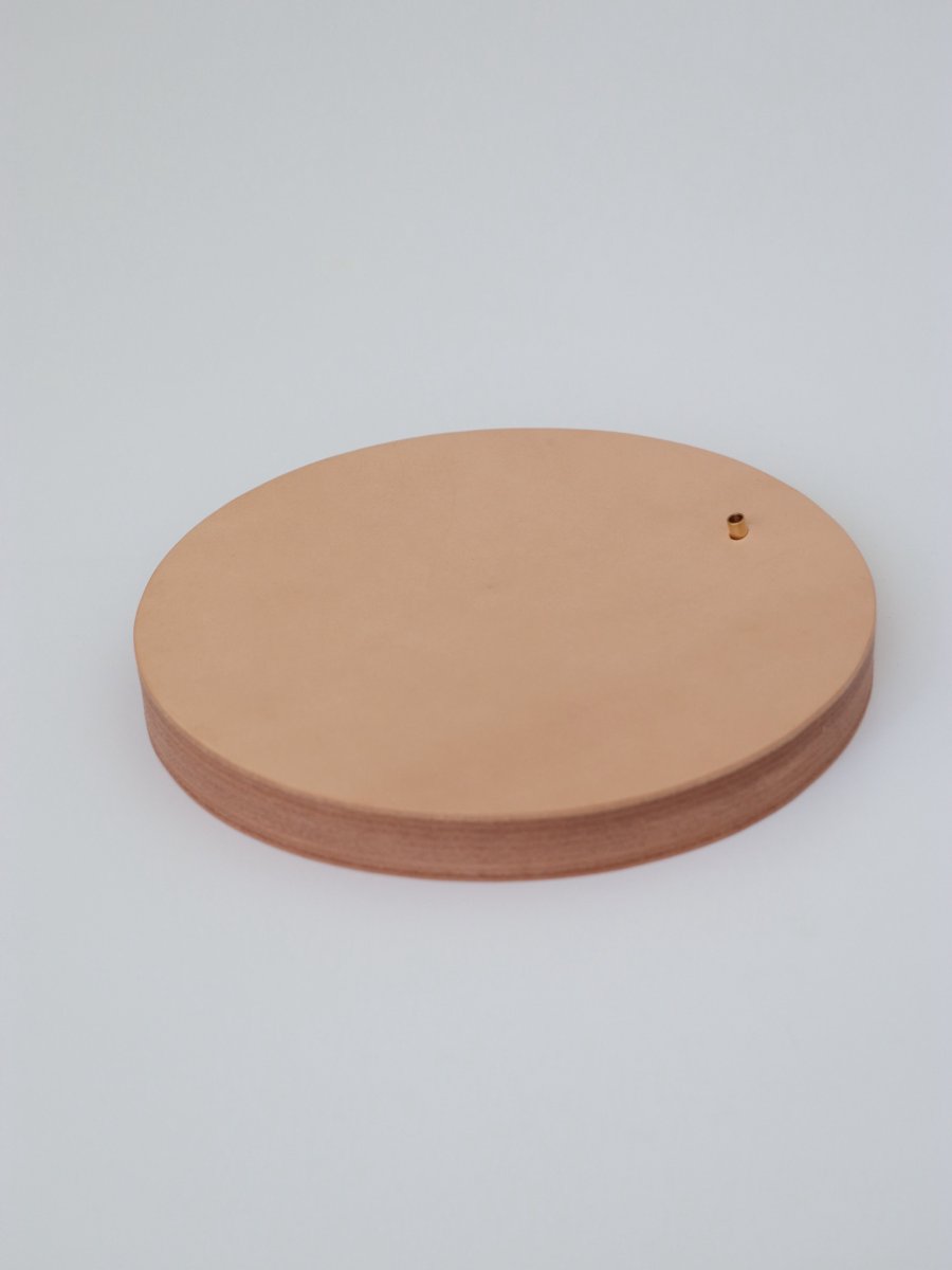 画像4: Nume leather tray/incense stand (LARGE) (4)
