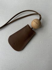 画像9: wood leather key necklace (9)