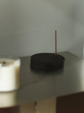 画像4: Leather incense stand (BLACK/MEDIUM) (4)