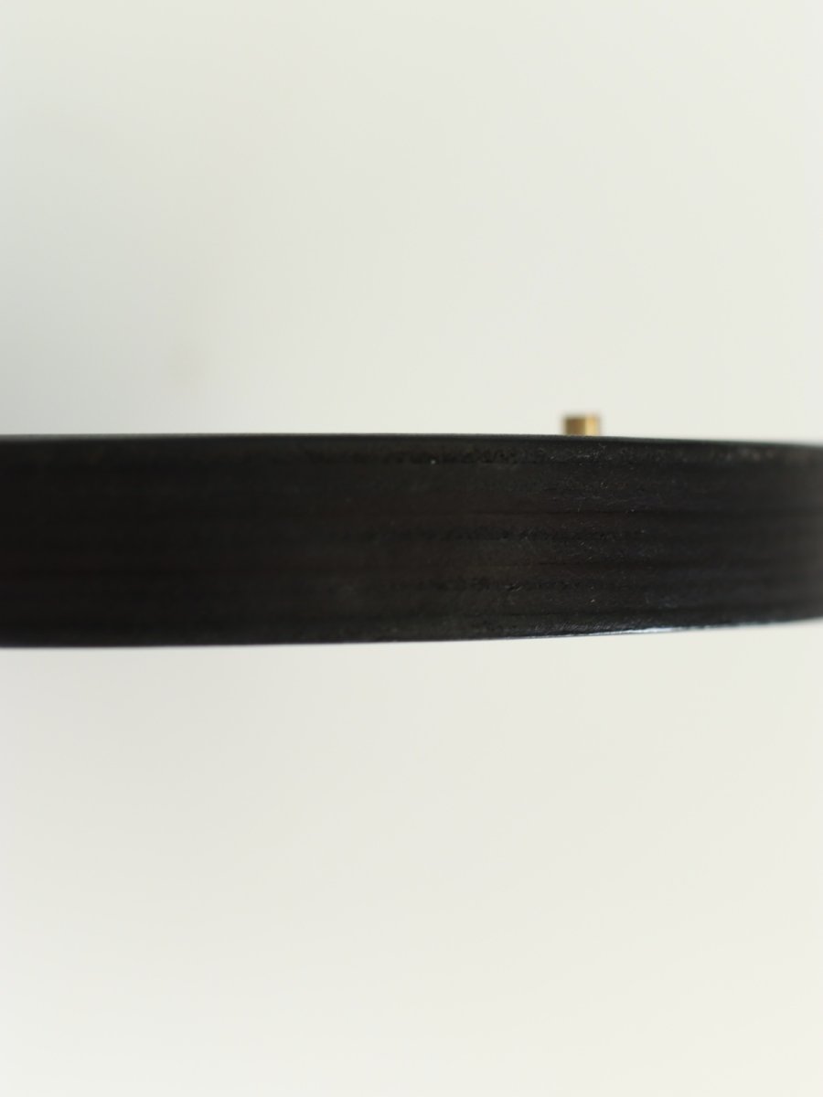 画像5: Leather incense stand (BLACK/LARGE) (5)
