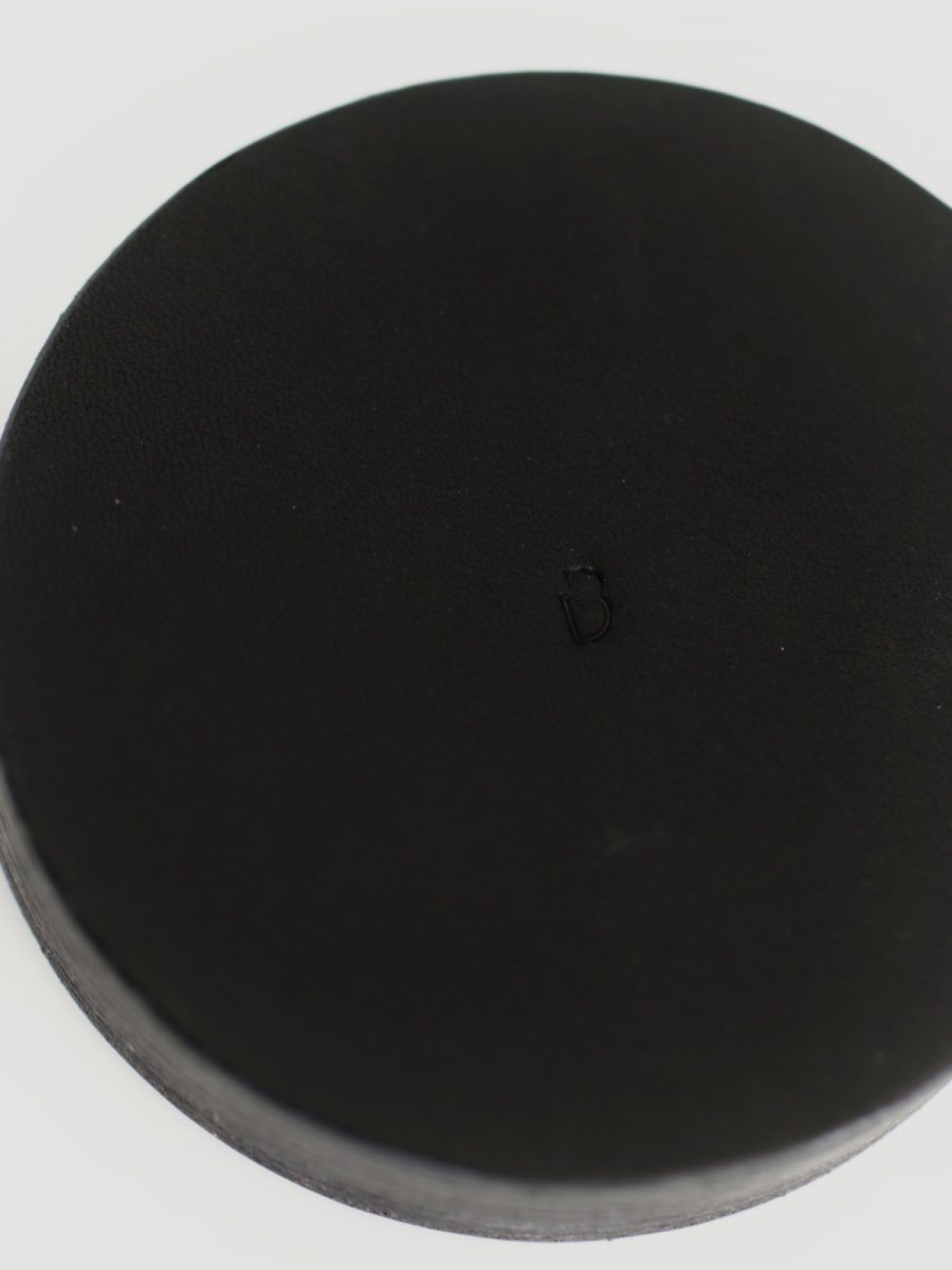 画像3: Leather incense stand (BLACK/MEDIUM) (3)