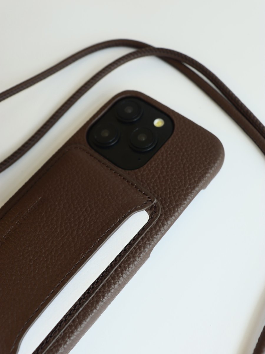 画像5: UB iPhone case (BROWN) (5)