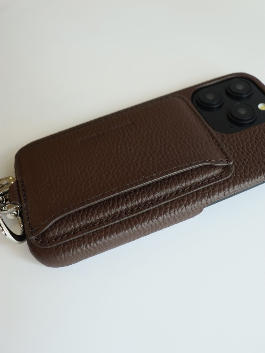 画像6: UB iPhone case (BROWN) (6)