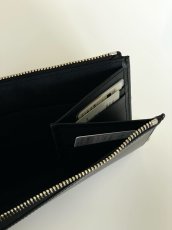 画像7: SUBWAY pouch/ BLACK(スムースレザー) (7)