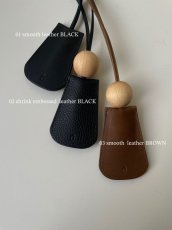 画像2: wood leather key necklace (2)