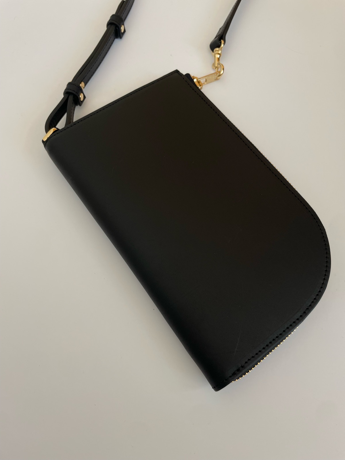 SUBWAY pouch/ BLACK(スムースレザー)